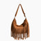 Stylish Shoulder Bag - Soft Suede Material - Chic Everyday Accessory for Women