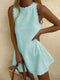 Cute Casual Sleeveless Mini Dress