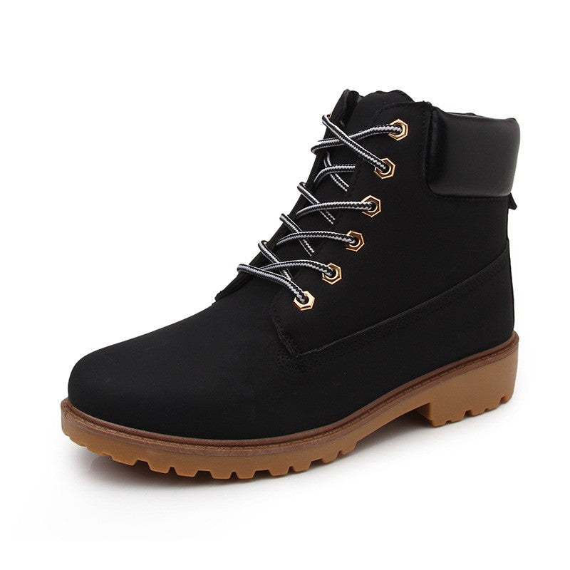 Womens Warm Fur-Lined Waterproof Boots