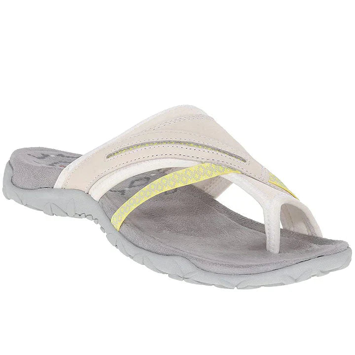 Suede Clip Toe Sandals