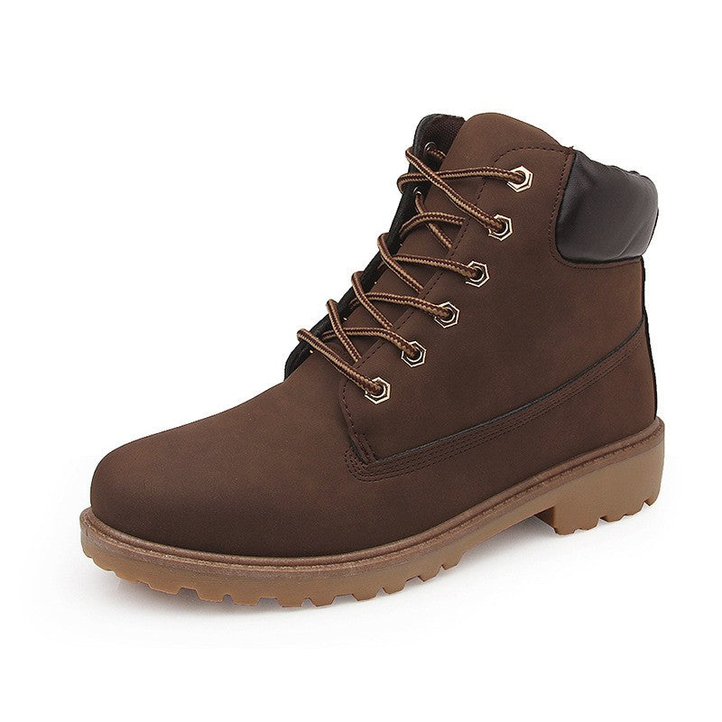 Womens Warm Fur-Lined Waterproof Boots