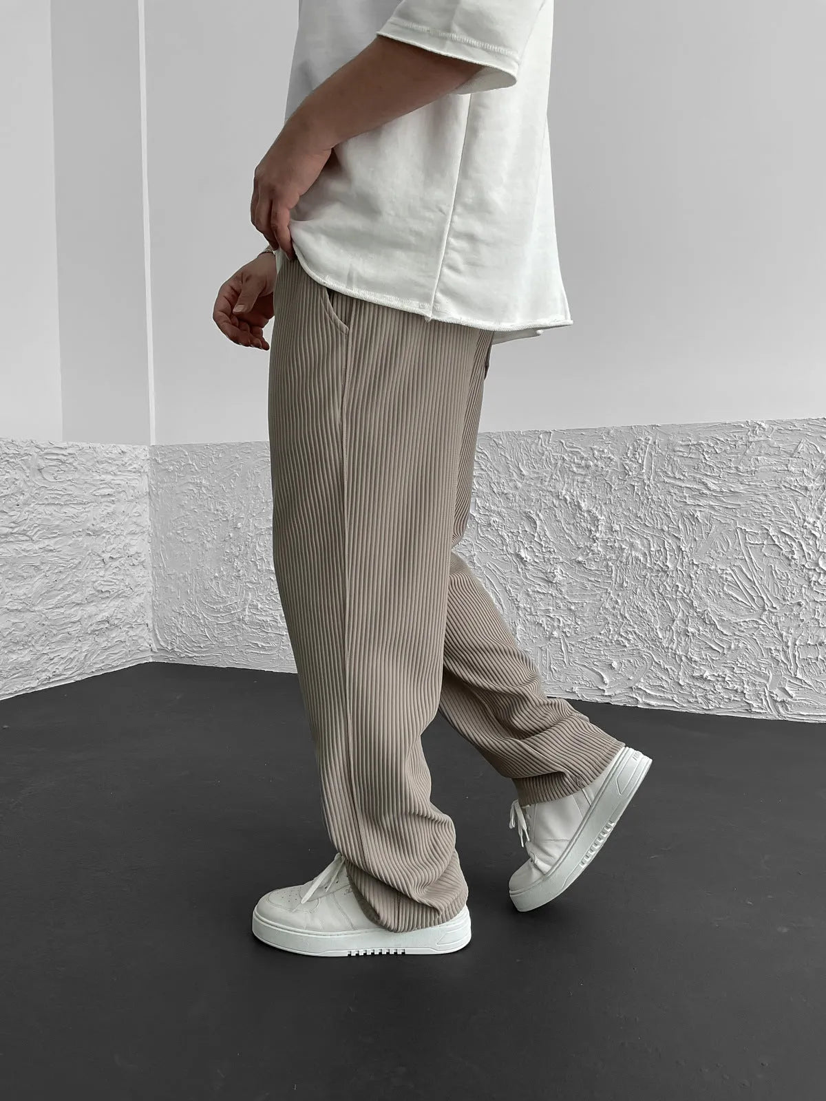 Maroxe | Comfortable ribbed spandex pants