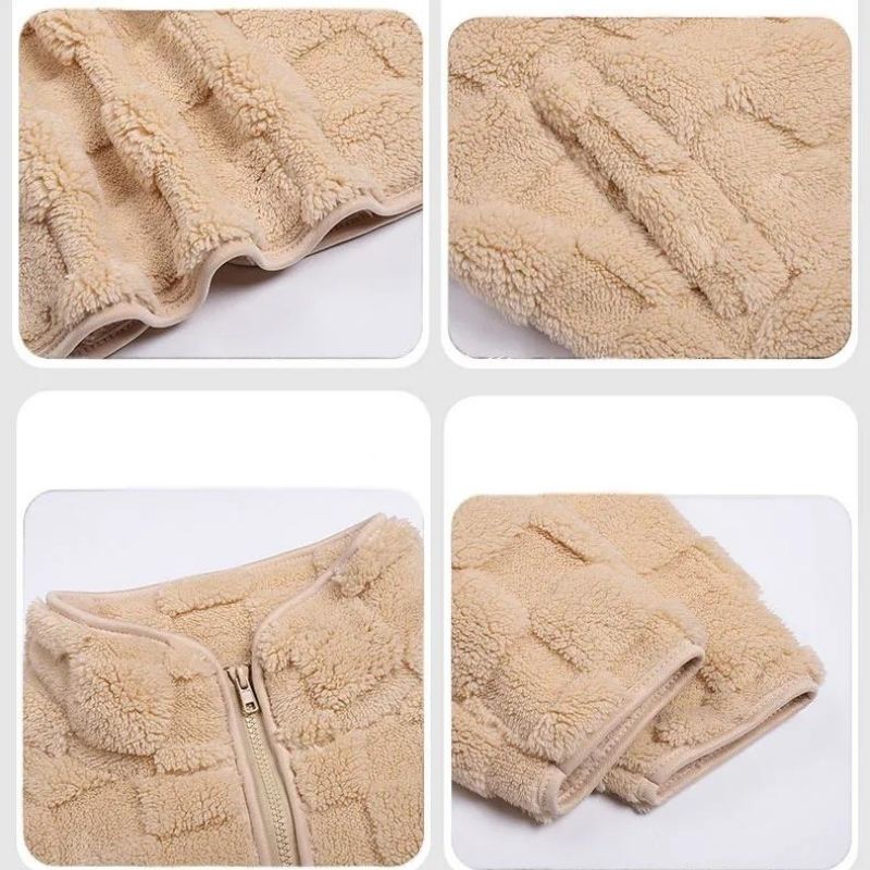 Ayleen - super soft short fleece jacket