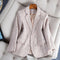 Casual and Stylish Plaid Blazer for Women