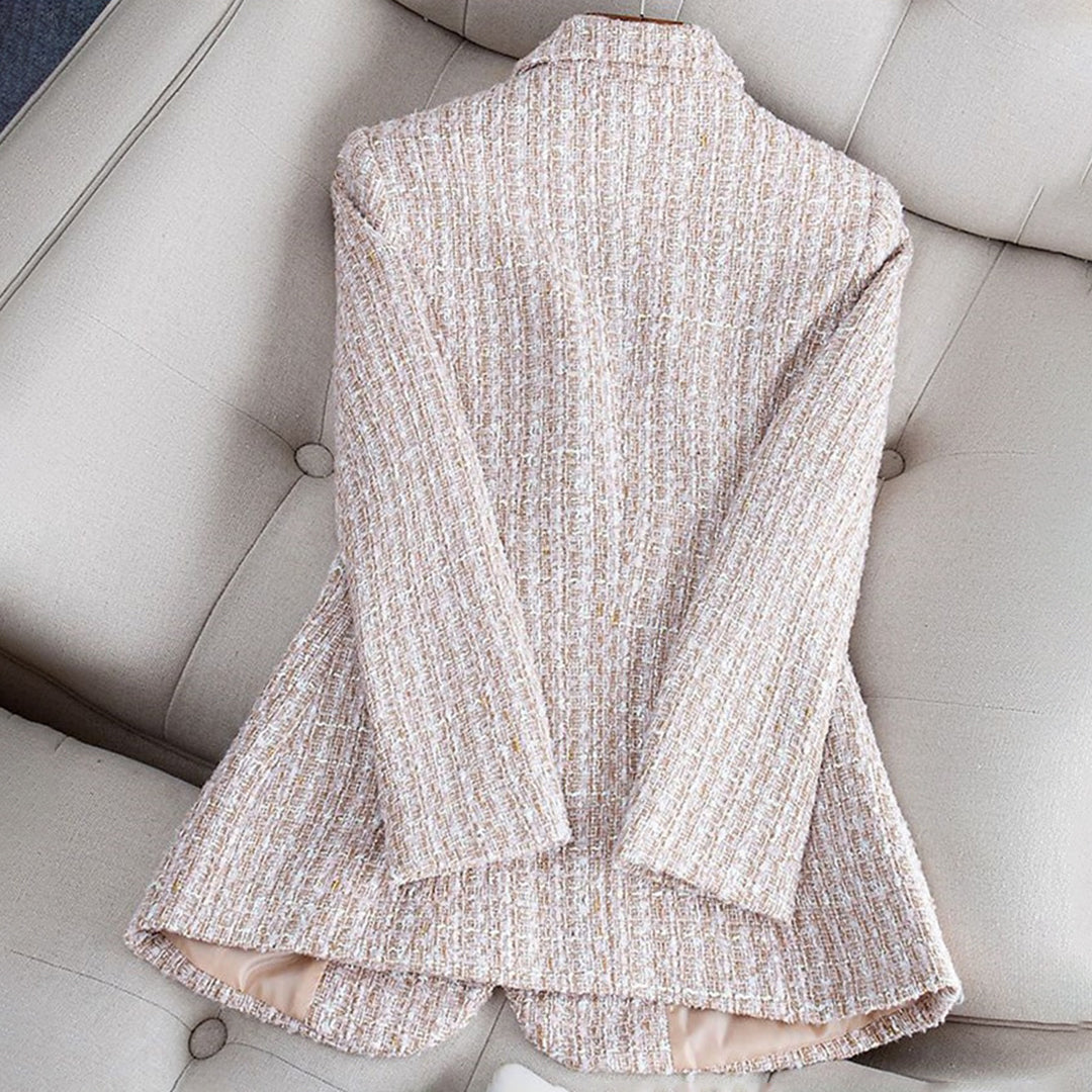 Casual and Stylish Plaid Blazer for Women