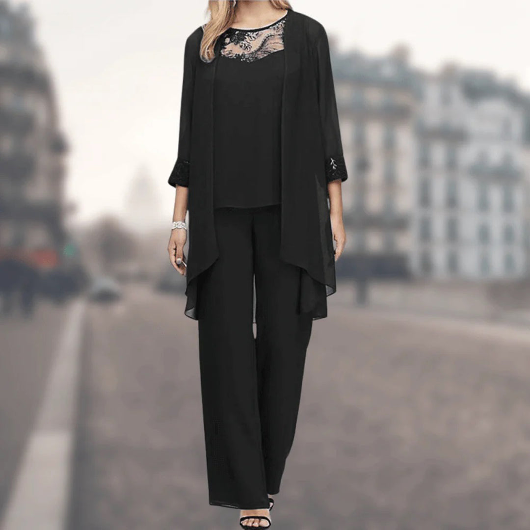 3-Piece Breathable Women's Outfit Set – Spring Collection 2025