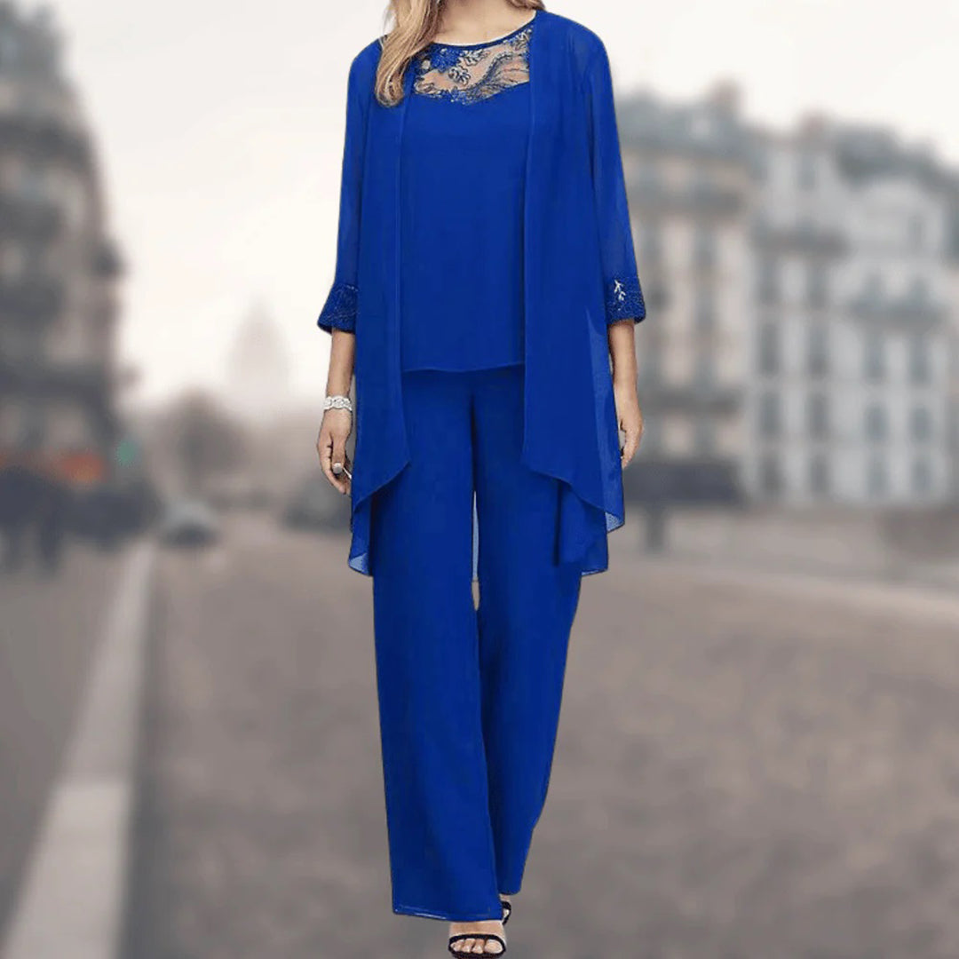 3-Piece Breathable Women's Outfit Set – Spring Collection 2025