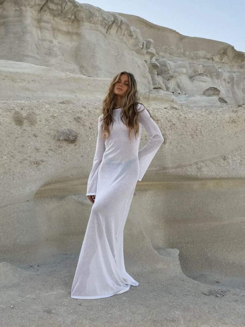 Celina Sheer Maxi Dress