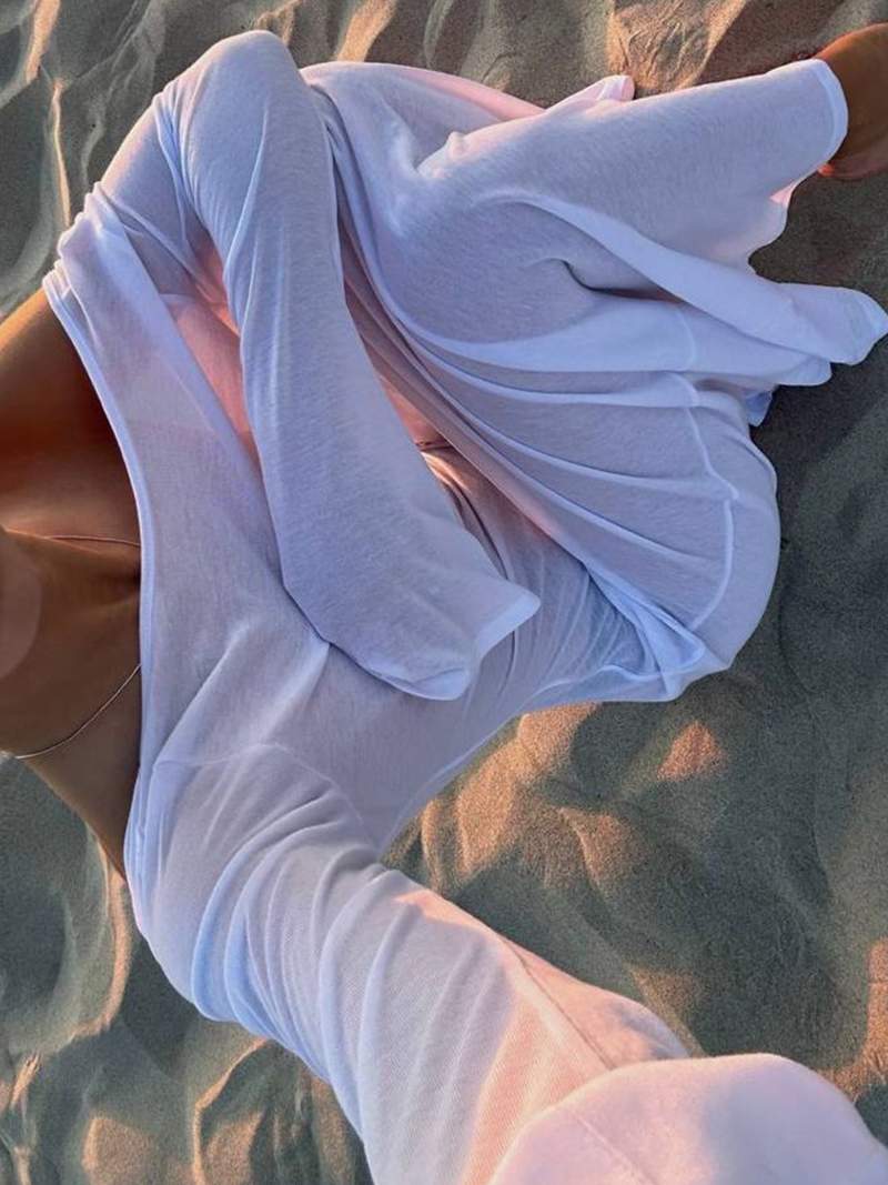 Celina Sheer Maxi Dress