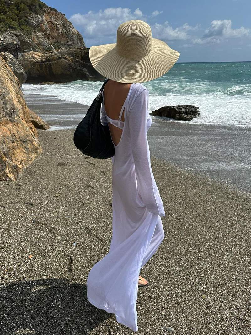 Celina Sheer Maxi Dress