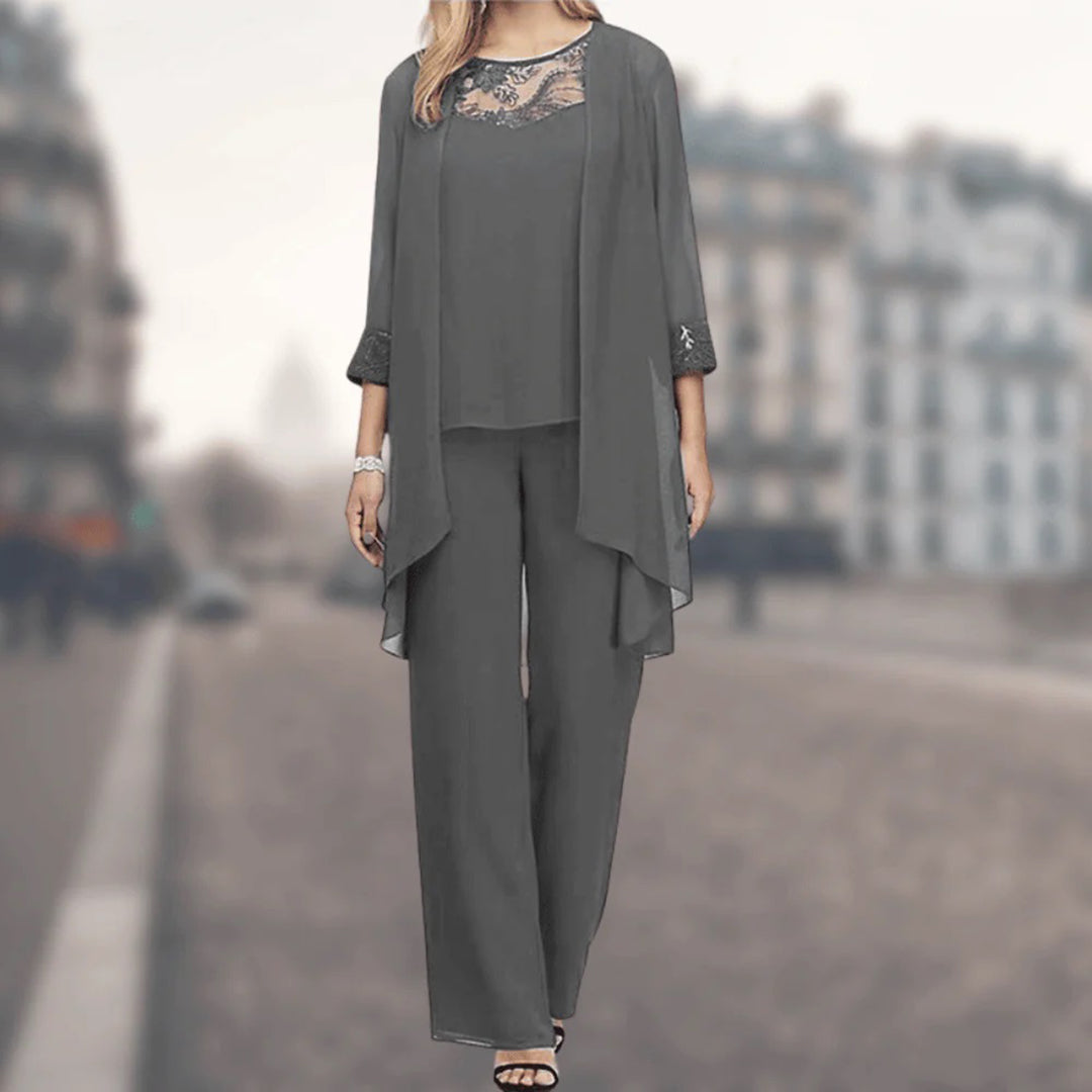 3-Piece Breathable Women's Outfit Set – Spring Collection 2025
