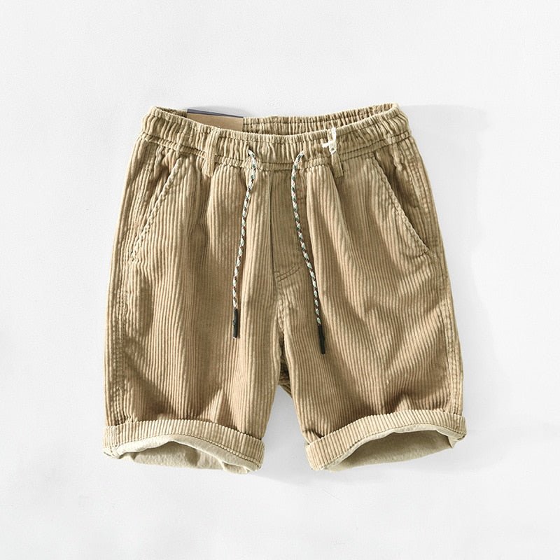 Hector - Corduroy shorts white