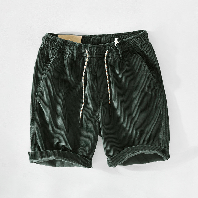 Hector - Corduroy shorts white