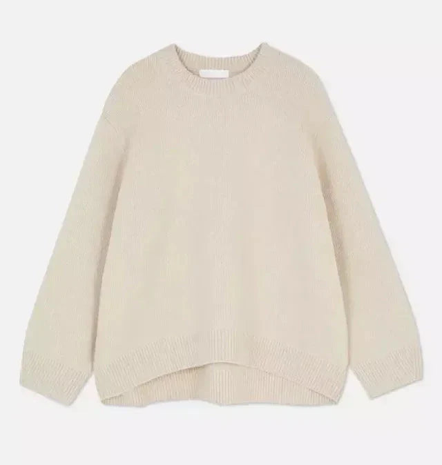 Knit Sweater | Pink | Oversized | Pullover Sweater | Jumper for Ladies