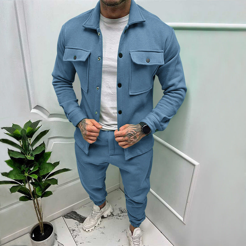 2-piece slim suit for men
