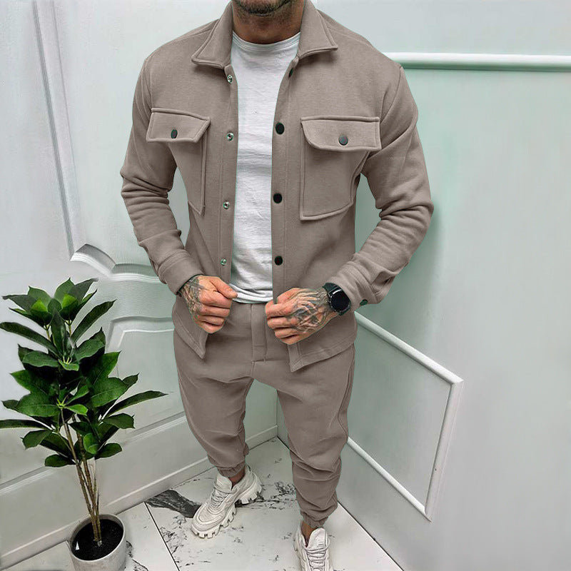 2-piece slim suit for men