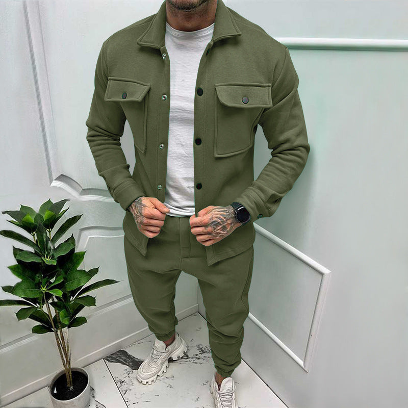 2-piece slim suit for men
