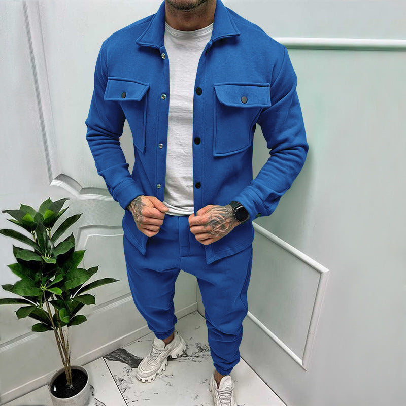 2-piece slim suit for men
