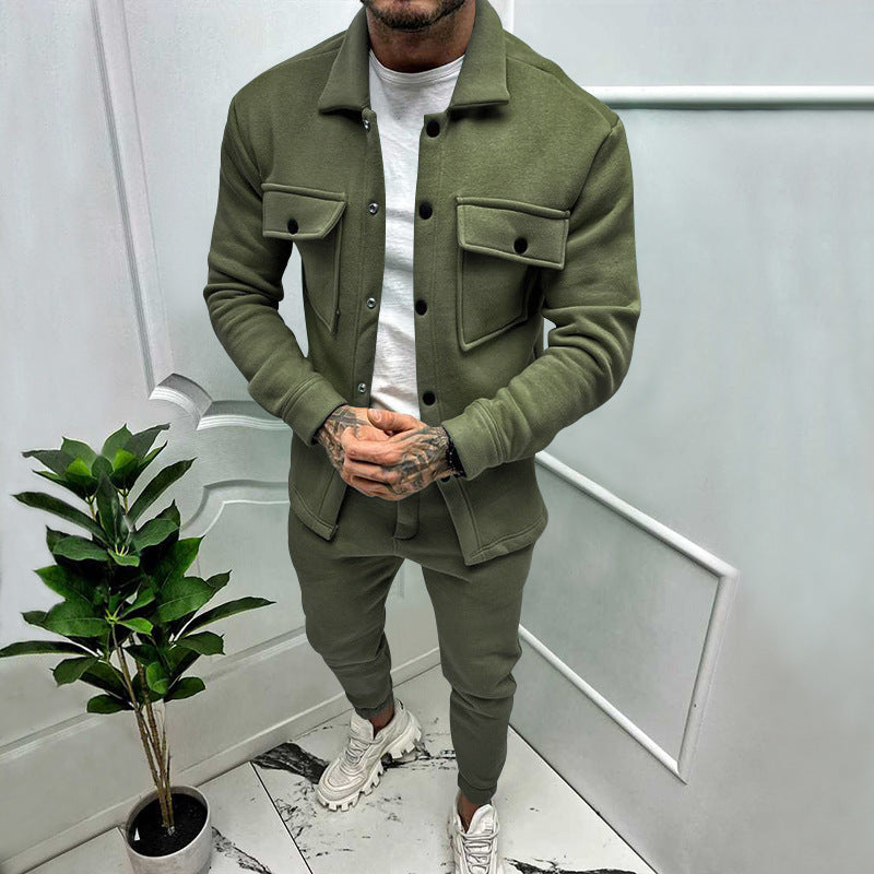 2-piece slim suit for men