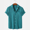 Women's - Waffle Shirt - Soft Cotton Blend - Cosy Layering Essential for Stylish Comfort