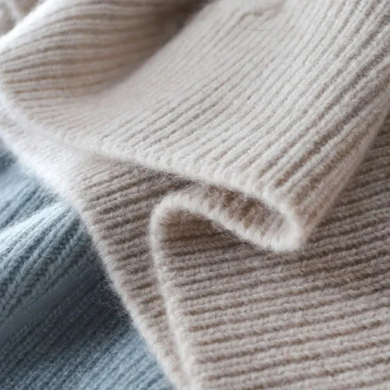 BOUCLÉ COUTURE Turtleneck Sweater