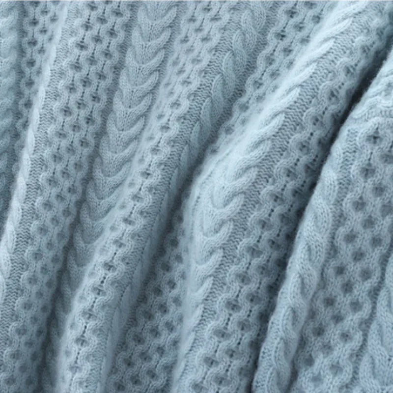 BOUCLÉ COUTURE Turtleneck Sweater