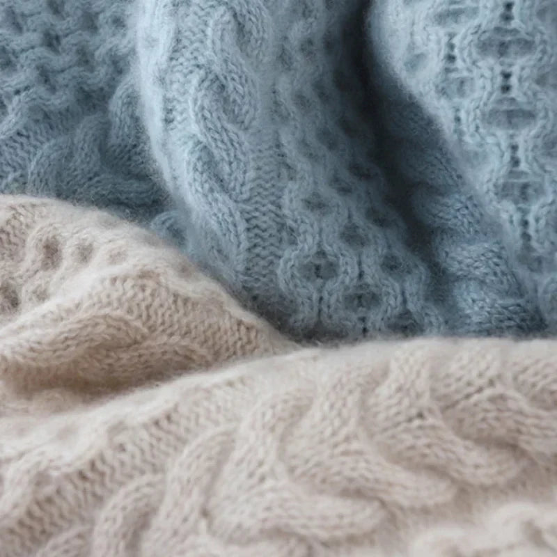 BOUCLÉ COUTURE Turtleneck Sweater