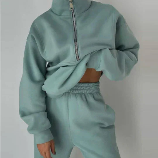 Elsiem | comfortable women's tracksuit with zipper