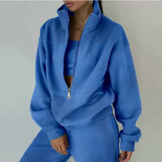 Elsiem | comfortable women's tracksuit with zipper