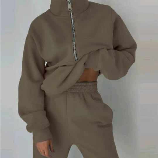 Elsiem | comfortable women's tracksuit with zipper