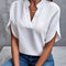 Zandra Blouse | Women’s Lightweight Elegant Blouse with Soft Drape and Classic Collar