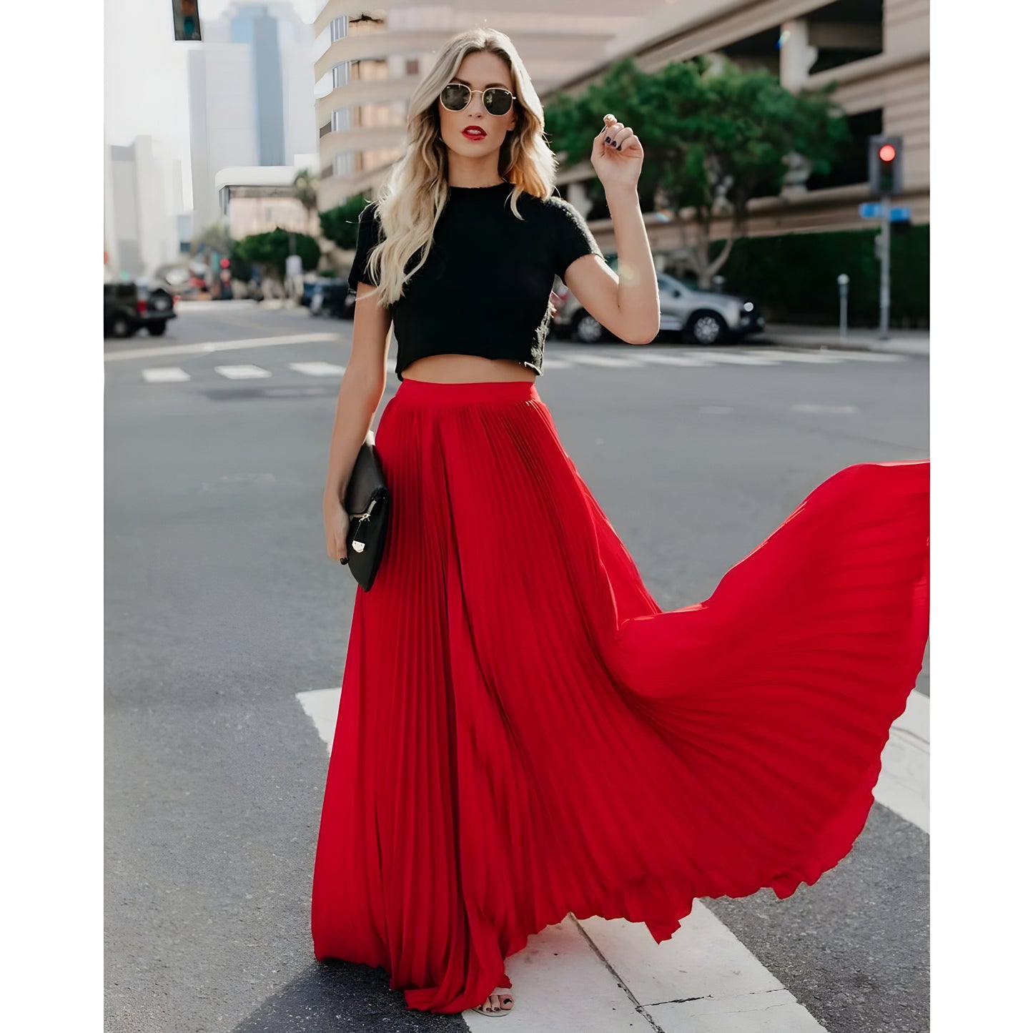 Yasmin - Women's fashion Casual long skirt