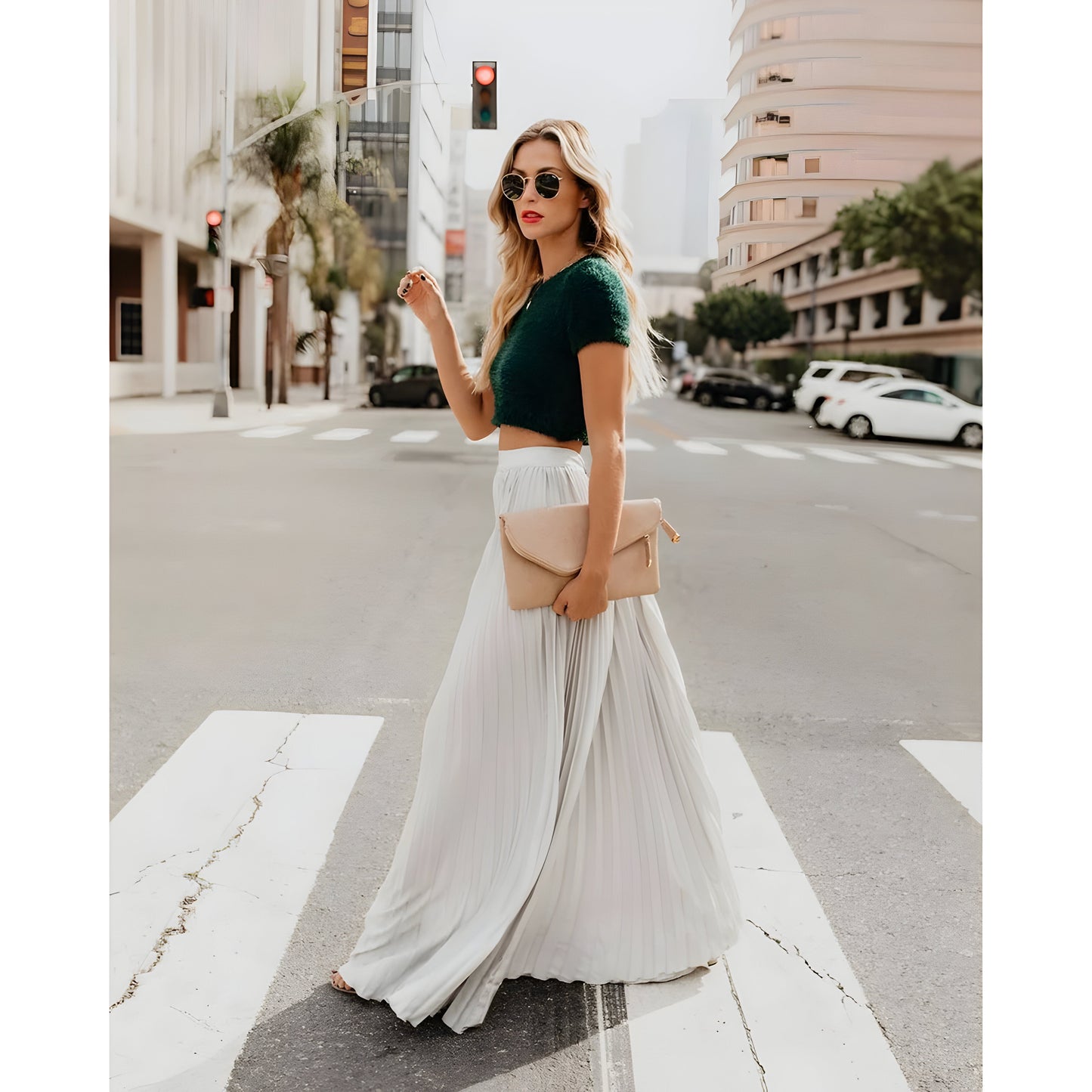 Yasmin - Women's fashion Casual long skirt