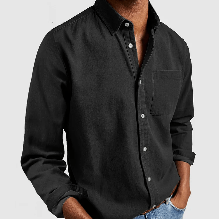 Classic, casual button-down shirt for men | Perfect for all seasons