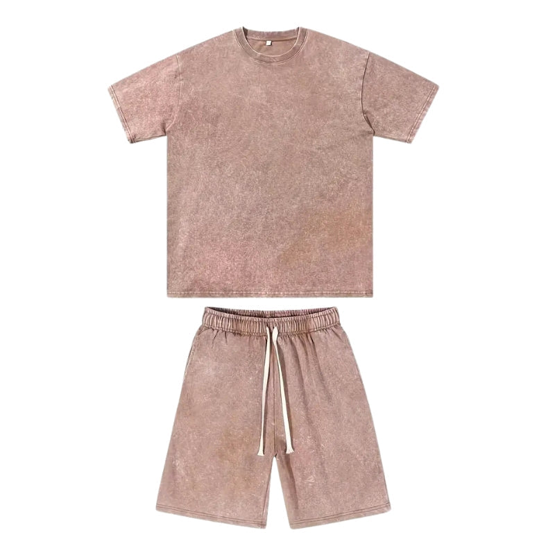 Comfortable shorts & shirt summer set - Cosimo