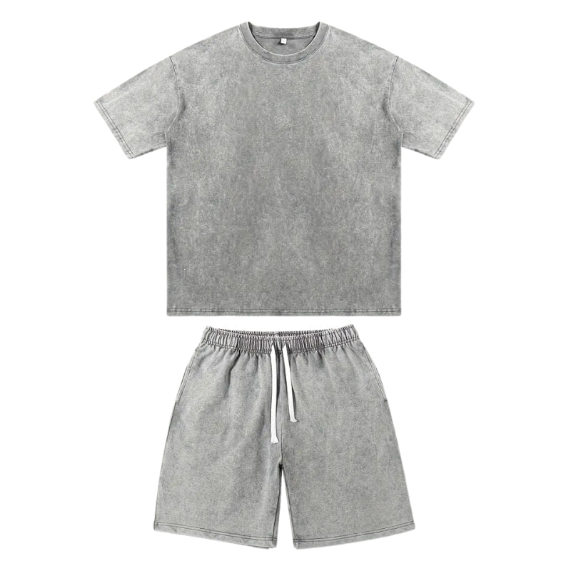 Comfortable shorts & shirt summer set - Cosimo