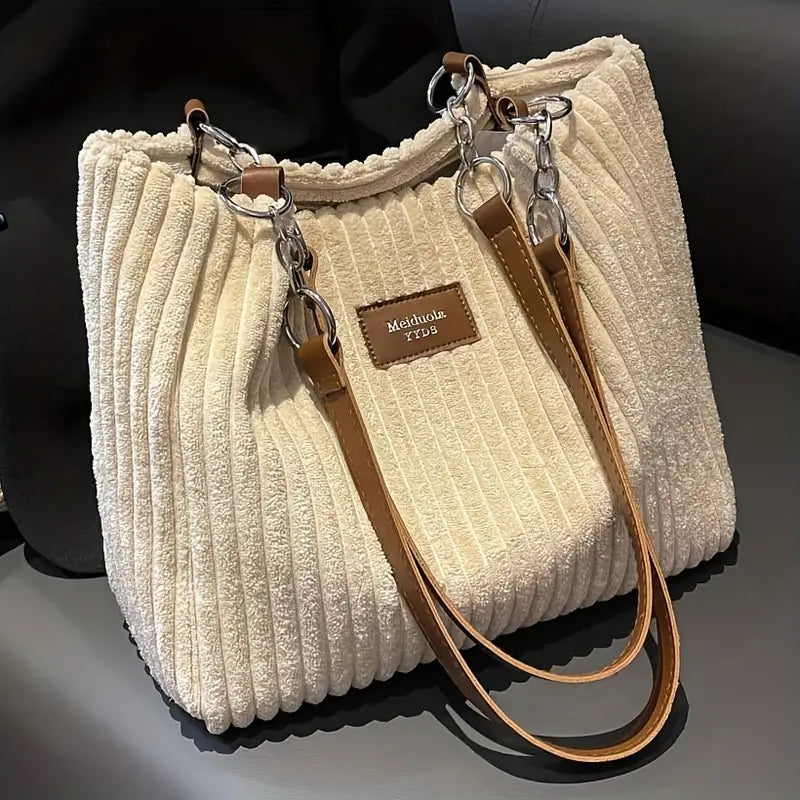 Bag in velvet cotton