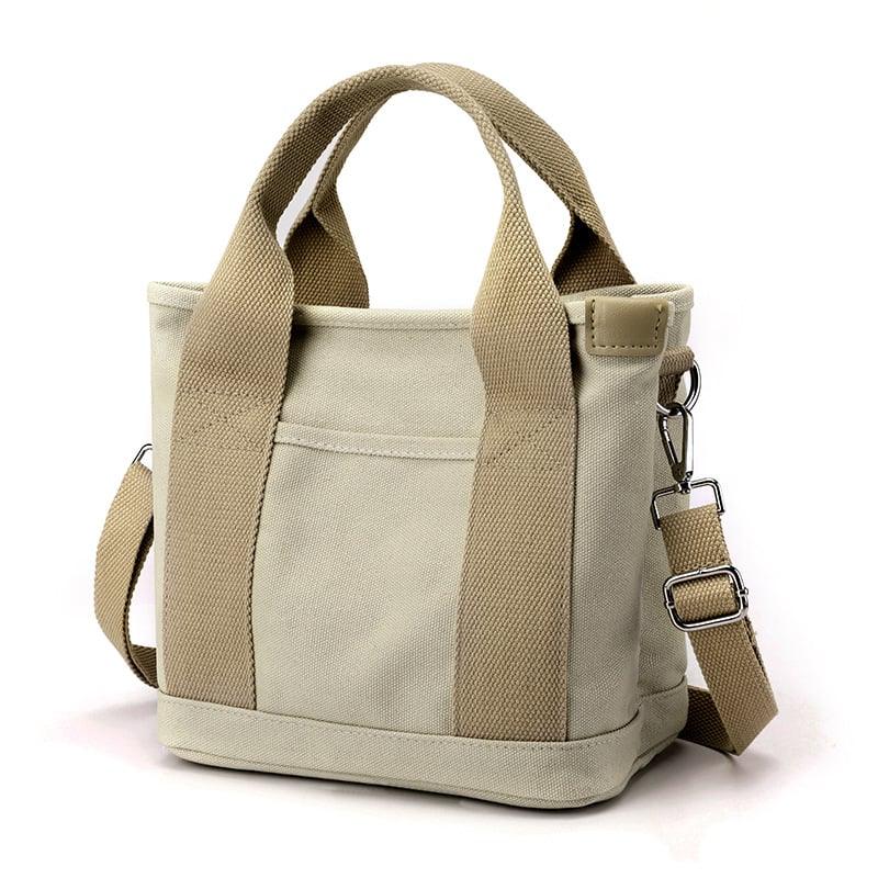 Brinna - Elegant shoulder bag in canvas