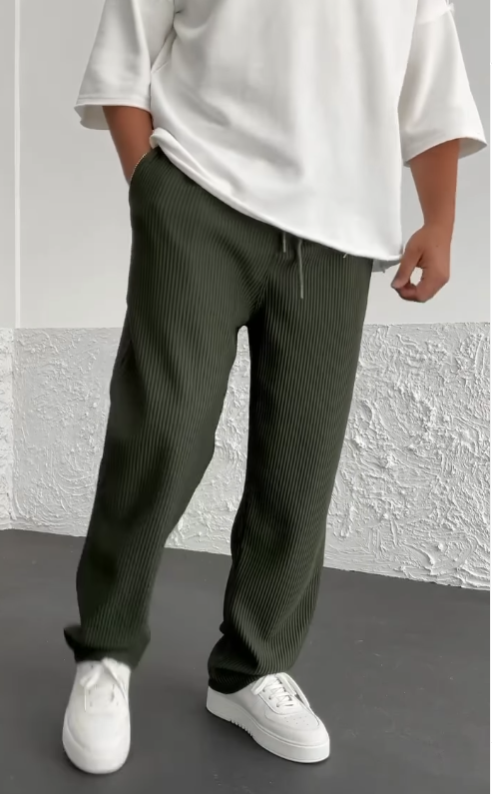 Maroxe | Comfortable ribbed spandex pants