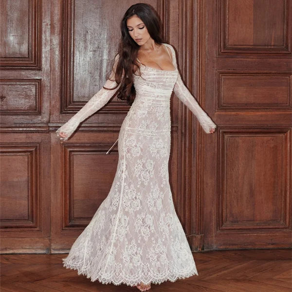 Elegant Summer Dress for Women - Floral Print Casual Midi Dress