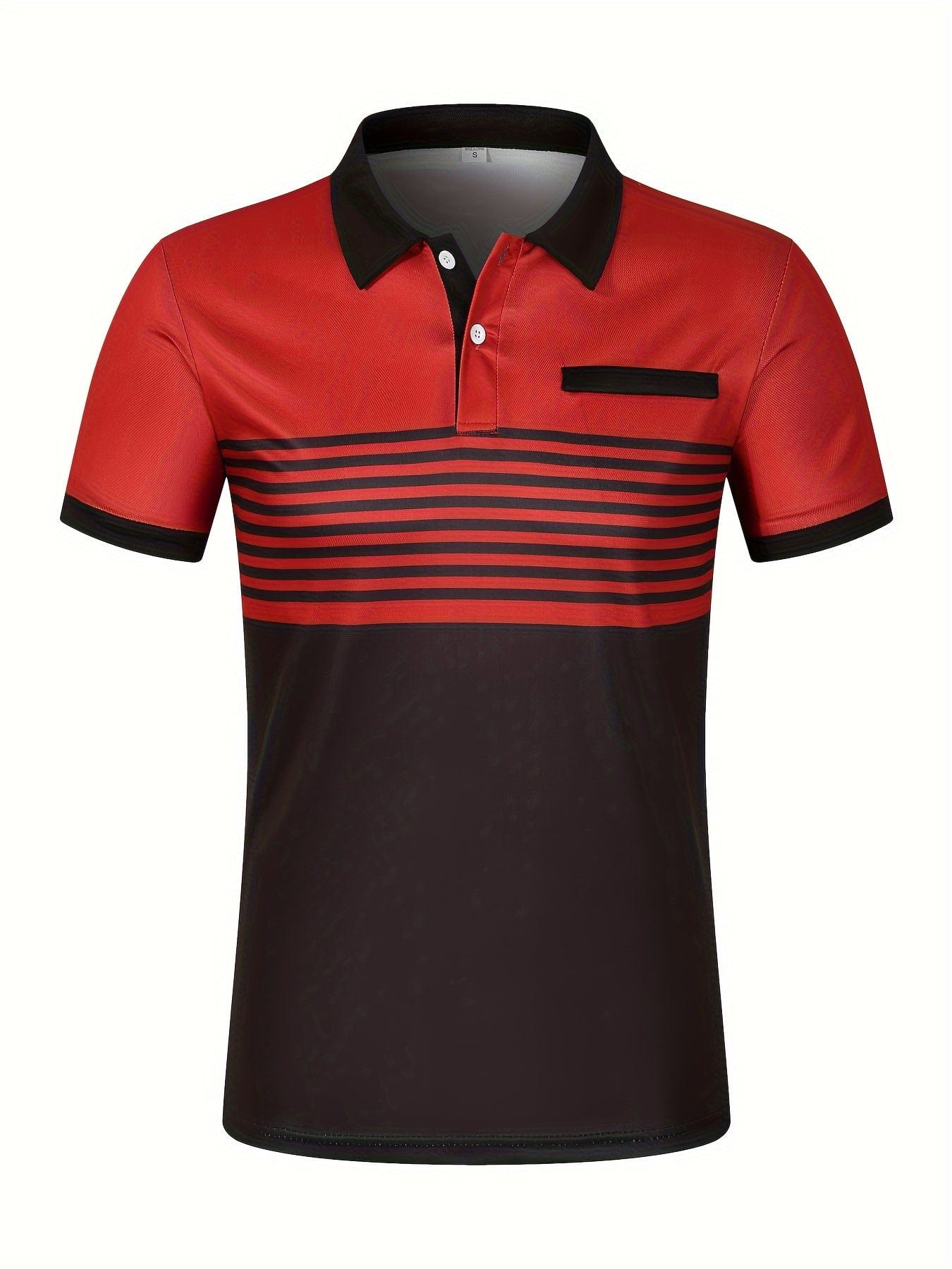 Louis|Men's Striped Summer Polo Shirt