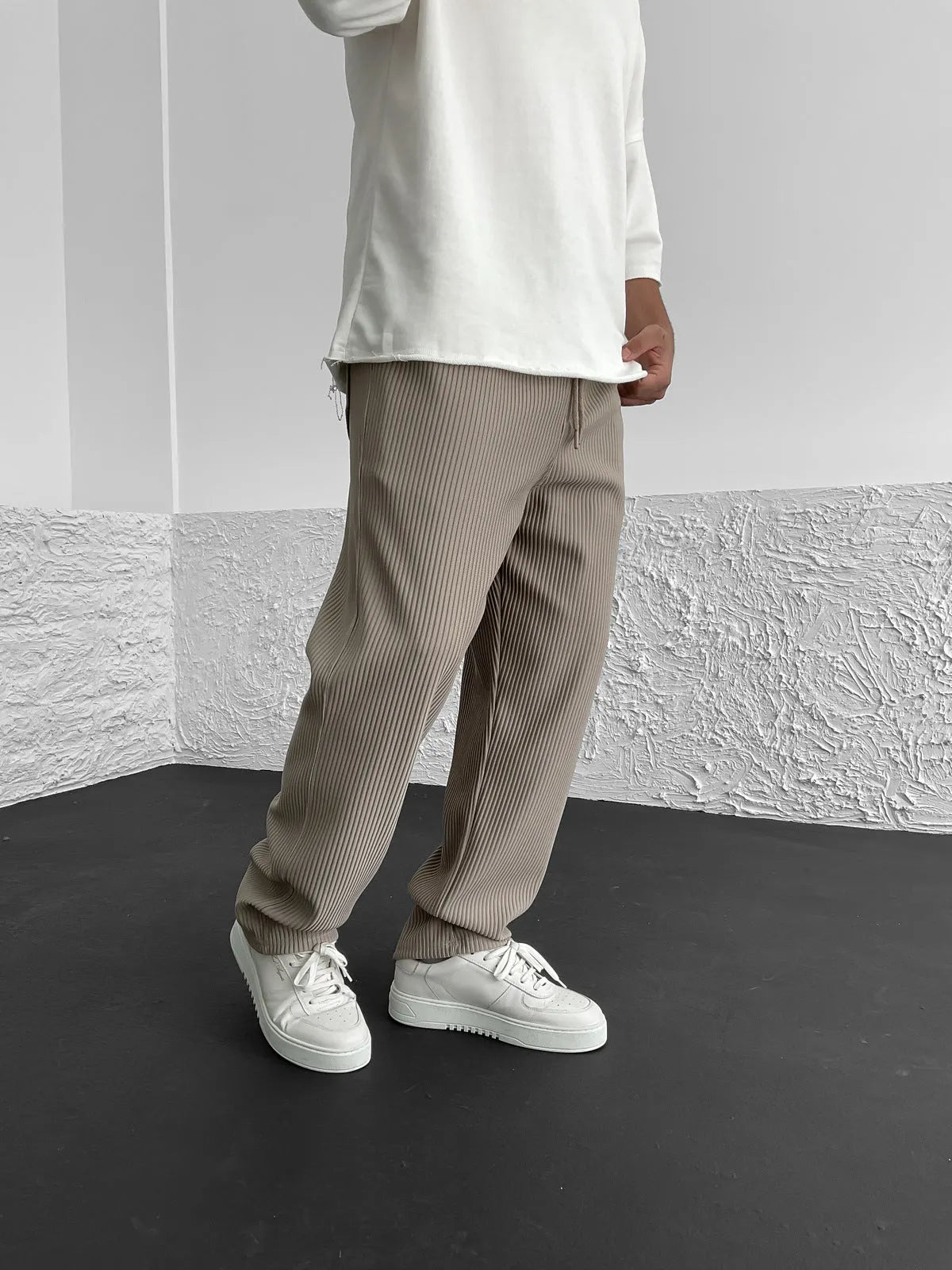 Maroxe | Comfortable ribbed spandex pants