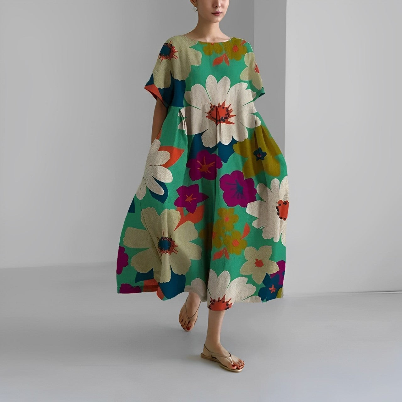 Women's Summer Loose Flowy Dress | Maxi