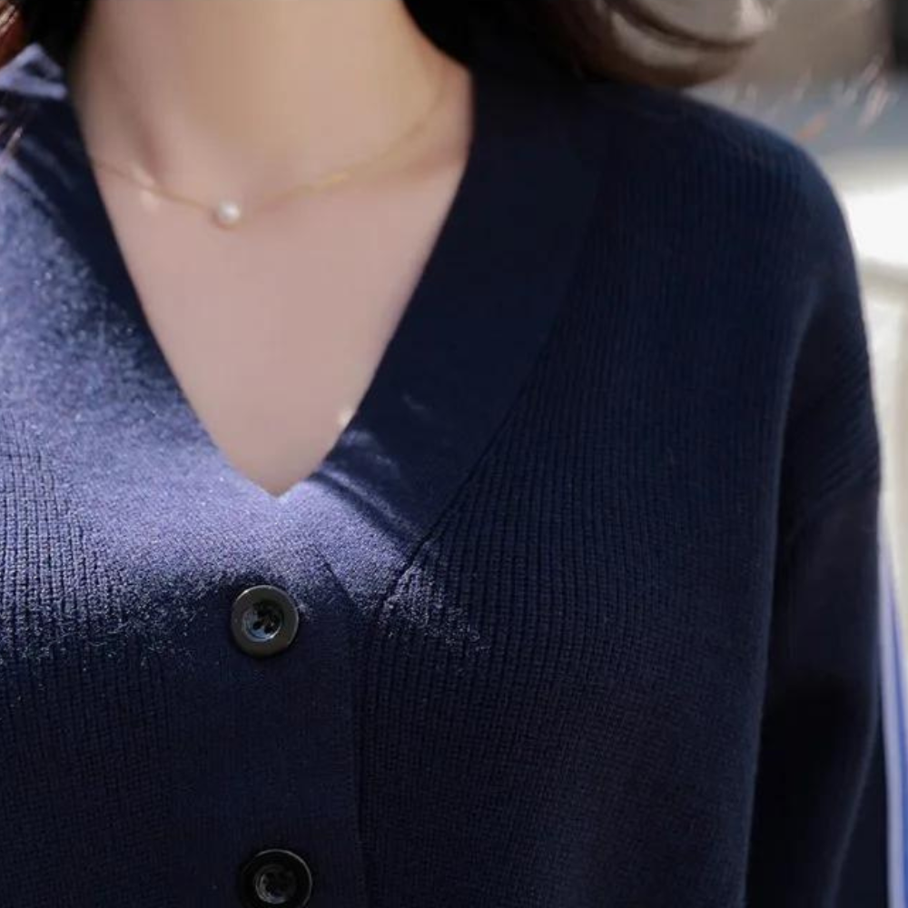 Walburga - Trendy long sleeve shirt for women