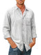 Long-sleeved denim shirt for men | Ideal for summer