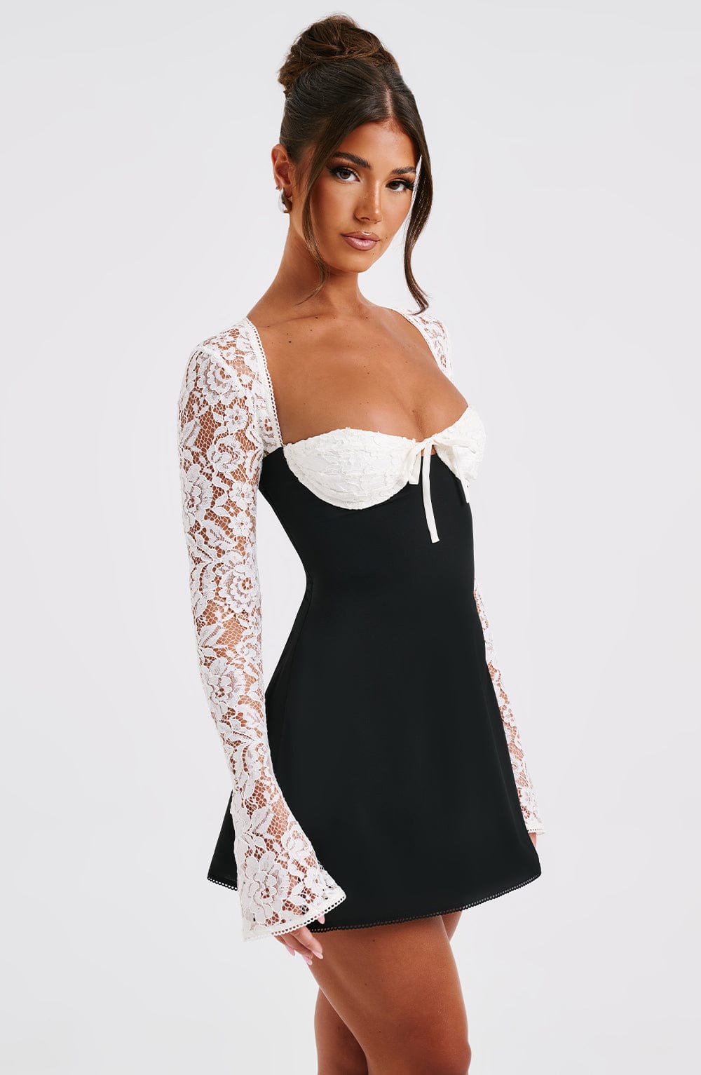 ROSA BLUSH MINI DRESS