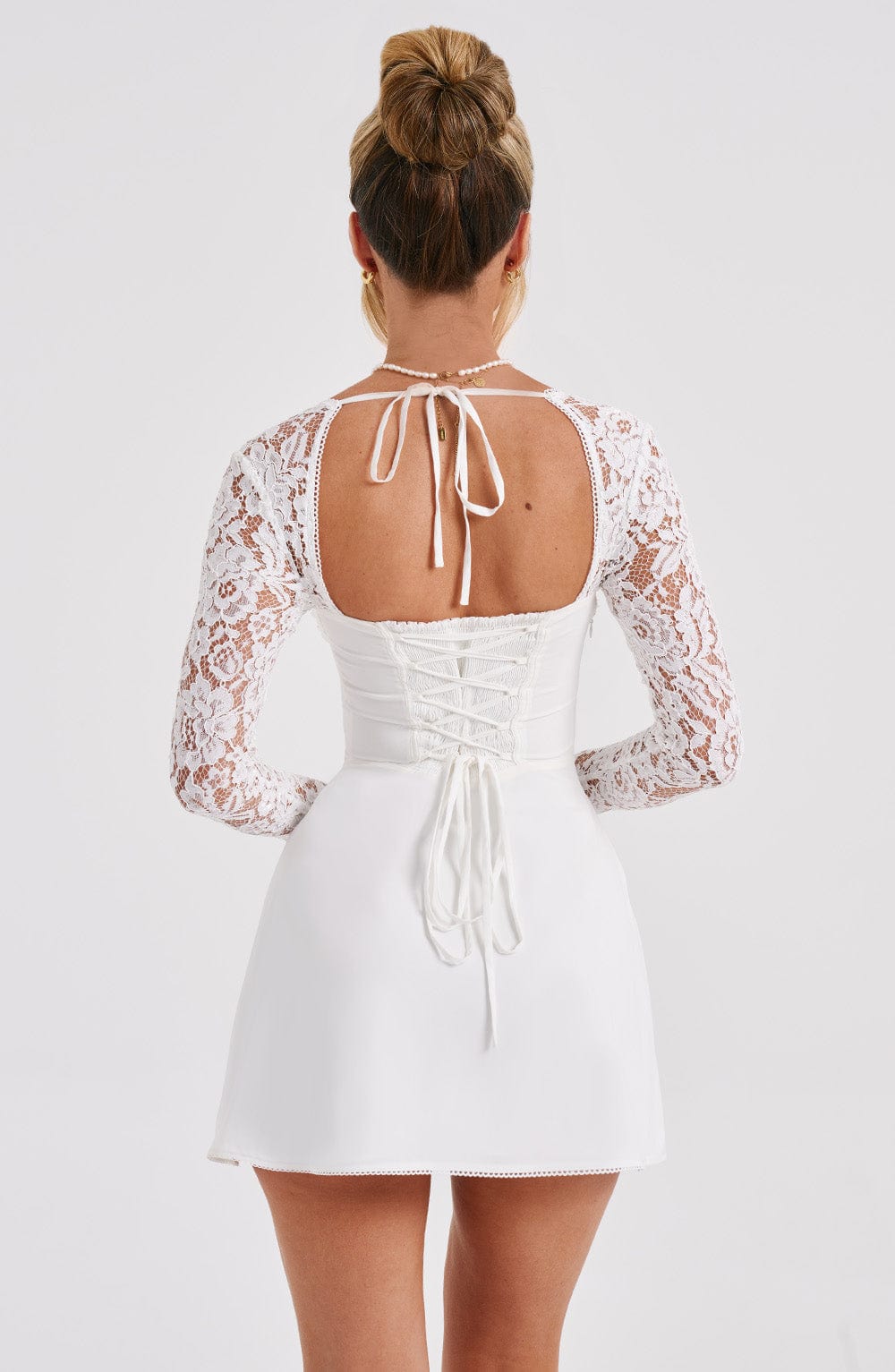 ROSA BLUSH MINI DRESS