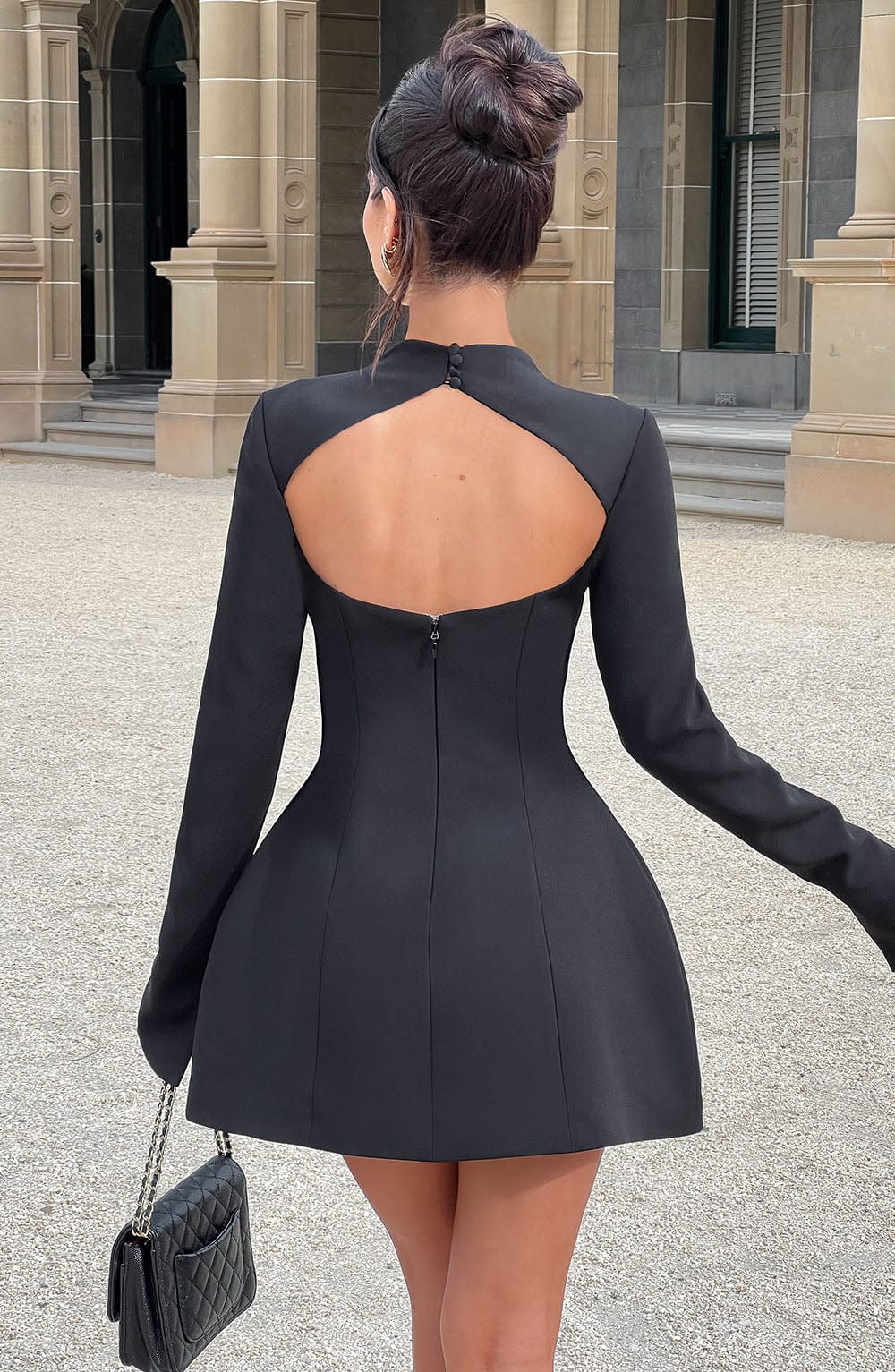 MEZZANOTTE | LONGSLEEVE MINI DRESS