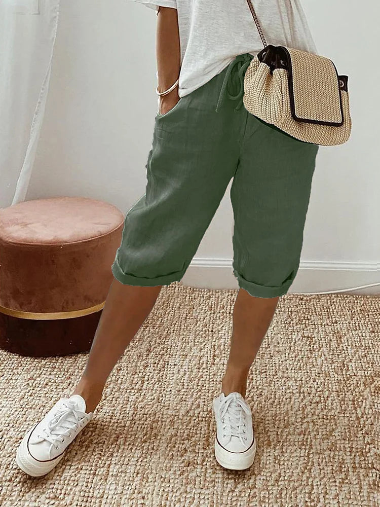 Lightweight cotton summer shorts - Malena