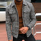 Checked jacket for men